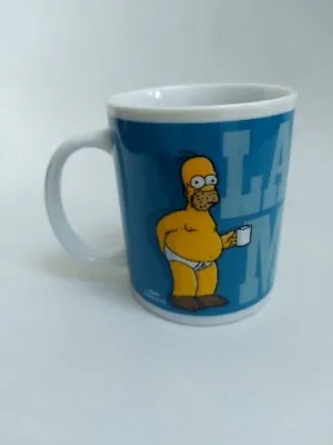 Homer Simpson THE Simpsons  Coffee Mug 2006 Matt Groening Christmas Present  • £10
