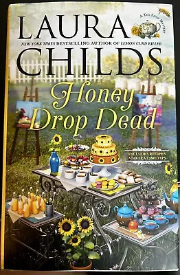 A Tea Shop Mystery Ser.: Honey Drop Dead By Laura Childs (2023 Hardcover) • $15