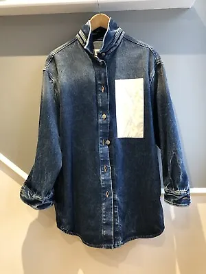 Maison Margiela MM6 Distressed Denim Jacket Large • £80