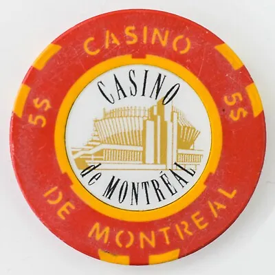 Casino De Montreal $5 GPI Bourgogne Grasset B&G Sample Casino Poker Chip • $5