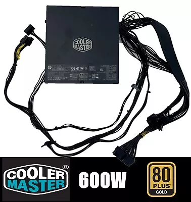 Cooler Master 600W ATX PSU Gaming Computer Power Supply 80Plus Gold Certified • $45.88