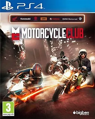 PS4 Motorcycle Club MOTORBIKE RACING GAME PS5 Compatible EXCELLENT Condition • $28.46