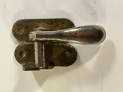 Vtg Stainles Ice Box Cabinet Handle Latch Door Hardware Icebox Lever Hoosier 3  • $9.95