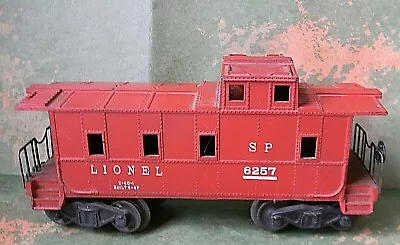 LIONEL Type I Caboose 1947-1952 ~ Southern Pacific ~ Rd# SP 6257 - O-27 • $19.08