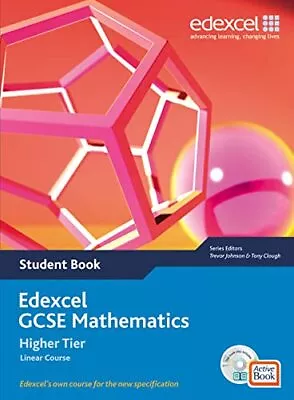 Edexcel GCSE Maths 2006: Linear Higher Student Book And Active Book By Tony Clo • £3.93