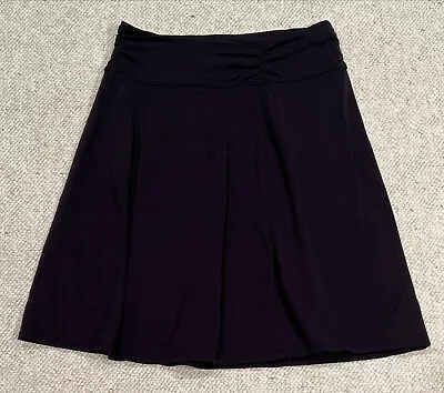 Athleta Bodega Skirt Black SMALL 739418 Stretch Pocket Athletic Athleisure • $19.99