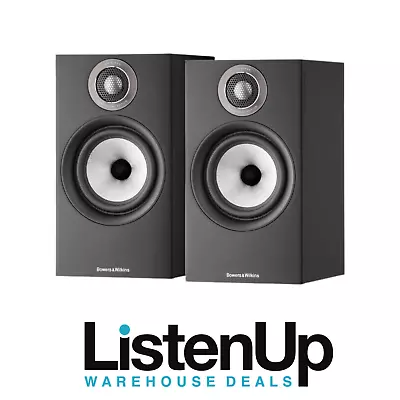 Bowers & Wilkins 607 S2 Anniversary Edition Bookshelf Speakers - (Black) • $529