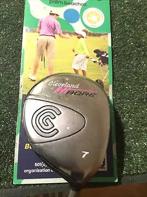 Cleveland Ladies Hibore 7 Fairway Wood Graphite 50g Shaft • $55