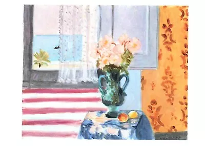 Royal Academy Arts Flower Vase Henri Matisse Unposted Chrome Postcard • $4