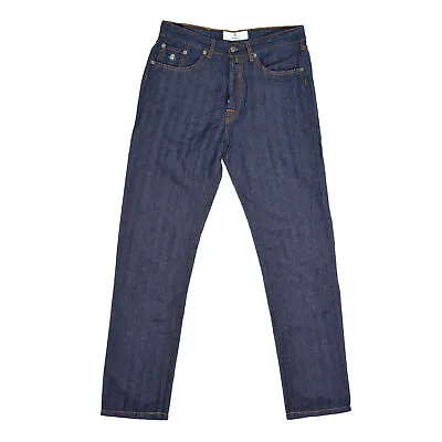 Luigi Borrelli 5 Pocket Cotton Jeans Pants Sizes 33-36 NEW BOJ243 • $69