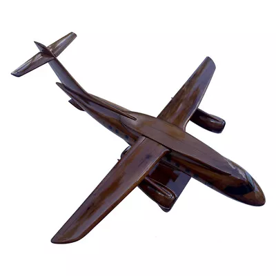 Dornier 328 Mahogany Wood Desktop Airplane Model • $199.95