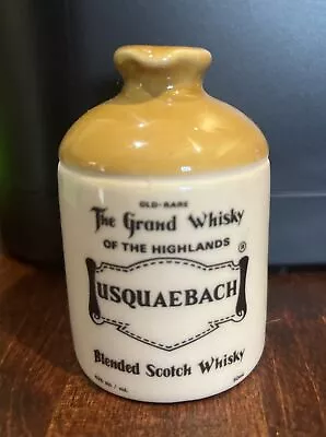 Miniature Usquaebach Scotch Whiskey Jug 50ml Produce Of Scotland Buchan • $18