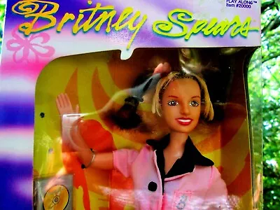 1999 Play Along Britney Spears Baby One More Time  You Drive Me Crazy  Doll NIB • $153.81