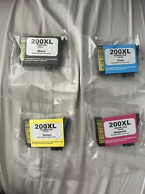 Epson 200XL Combo Ink Cartridges - Bk C Y M • $10.95