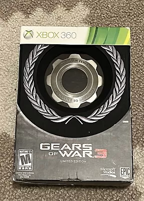 Gears Of War 3 - Limited Edition Xbox 360 NEW Factory Sealed - Slipcover Wear • $98.99