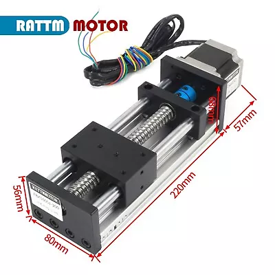 【US】EBX1605 CNC X Y Z Axis Linear Stage Motion Actuator Cross Sliding Table • $97