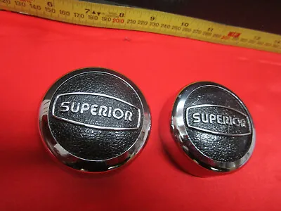 Vintage Superior Wheel Center Cap 2x Nos 2 5/8 Inch  • $89.95