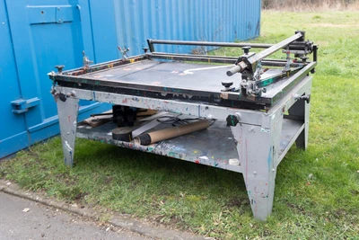 £1500 • Buy Hand Bench Manual Flat Bed Screen Printing Table