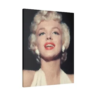 Marilyn Monroe Canvas Framed Art By Dãvę Grãńt 16  X 20  • $50