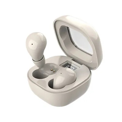 UK Invisible Sleep Wireless Earphone Tws Bluetooth 5.2 Headphones Hidden Earbuds • £13.49