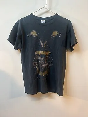 Vintage Faded Mindless Self Indulgence Band Wolf Tee Shirt Punk Rock Size Small • $119.95