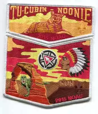 Oa Patch From Lodge 508- Tu-cubin Noonie- Flap-chevron- 2015 Noac • $6.95