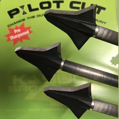 Pilot Cut Gen 2 Broadheads 6 Pack Kayuga • $132.37