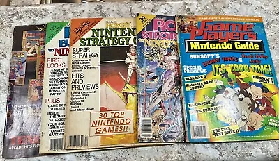 Game Players Strategy Guide Magazine Lot Of 4 Nintendo Games Vintage Nintendo • $24.97