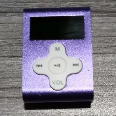 Mach Speed Eclipse CLD2PL 2 GB Purple Flash MP3 Player (ECLIPSE-CLD2PL) • $4