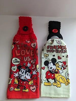 Mickey & Minnie Towel Set/2 • $12