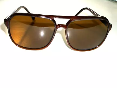 Vintage Vuarnet France Deep Brownish Crystal Lens Brown Cats Ski Sunglasses New • $239.99