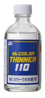 Mr Colour Thinner 110 - 110ml Mr Hobby T-102 • $8.86