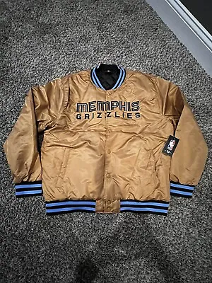 NBA Memphis Grizzlies Varsity/Bomber Jacket Size Large • $85