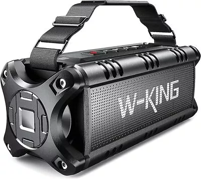 W-KING 50W (70W Peak) Bluetooth Speaker Portable Wireless Speakers Waterproof • £97.99