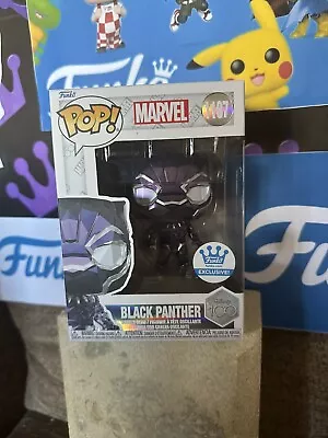 Funko POP! Marvel - Disney 100 - Black Panther - FACET #1187 • £15.99