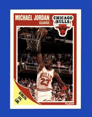 1989-90 Fleer Set-Break # 21 Michael Jordan NM-MT OR BETTER *GMCARDS* • $1.25