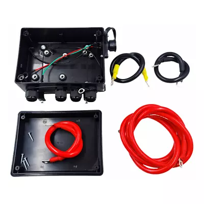 Winch Solenoid Relay Control Contactor Pre-Wired Box For 8000-17000lbs ATV UTV • $75.69