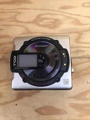 Sharp Minidisc MD-MS702 Minidiscplayer And Recorder • $29.50