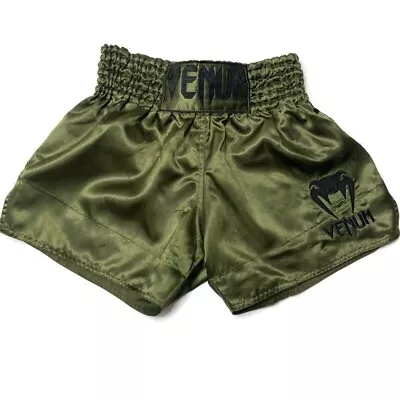 Venum Classic Muay Thai Shorts Medium Khaki/Black • $28.99