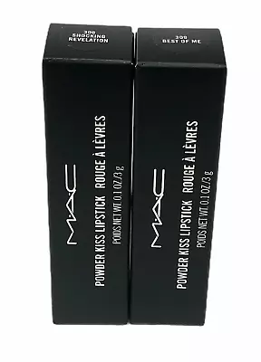 MAC Rouge A Levres Powder Kiss Lipstick (0.10oz/3g) NEW; YOU PICK! • $17.95