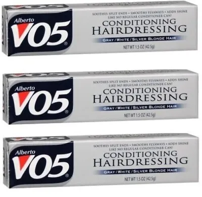 VO5 Conditioning Hairdressing For Gray/White/Silver Blonde H 1.5 Oz (Pack Of 3) • $21.76
