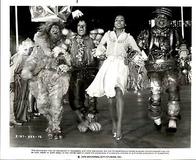 LG62 1978 Orig Photo DIANA ROSS MICHAEL JACKSON TED ROSS NIPSEY RUSSELL THE WIZ • $20