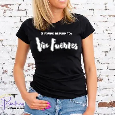 IF FOUND RETURN TO VIC FUENTES PIERCE THE VEIL T-SHIRT  Unisex Or Ladies Fit • $18.99