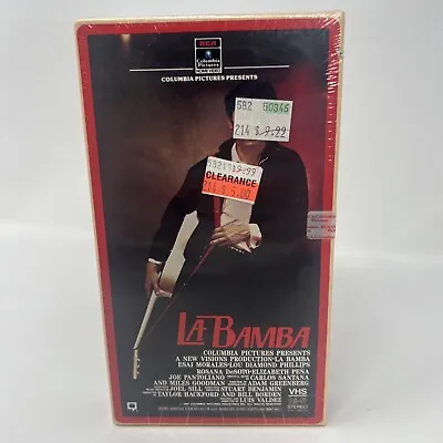 La Bamba Sealed VHS 1988 Lou Diamond Phillips Danielle Von Zerneck Esai Morales • $12.99