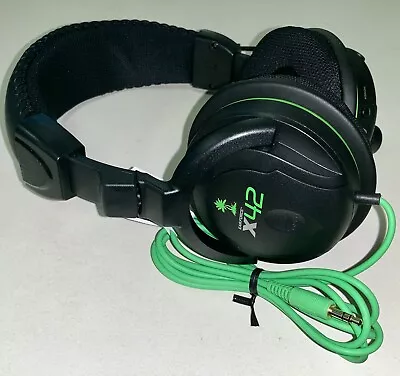 Turtle Beach Black/Green Headset For Xbox 360 PS3 PS4 PC No Microphone • $9.99