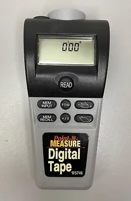 Point N Measure Digital Tape W5746 Laser - Performance Tool • $7.79