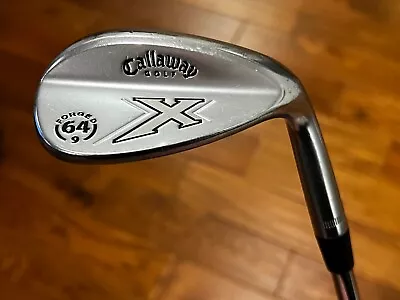 Callaway X Forged Lob Wedge 64* 9 Bounce Wedge Steel RH 35  Tour Lock Pro 20gr. • $34.99