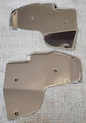 MERCEDES BENZ 560SEC 380SEC W126 DOOR CHROME TRIM PAIR REAR Molding  83-86 • $24.99