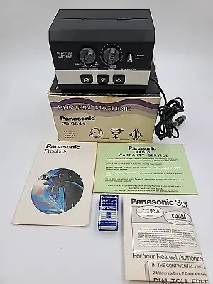 Panasonic RD-9844 - VINTAGE PANASONIC ANALOG TRANSISTOR DRUM RHYTHM MACHINE RARE • $499