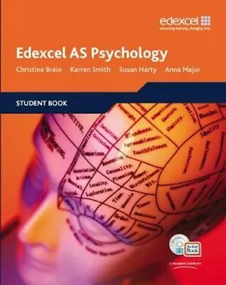 Edexcel AS Psychology Student Book + ActiveBook With CDROM 9781846902611 • £38.64